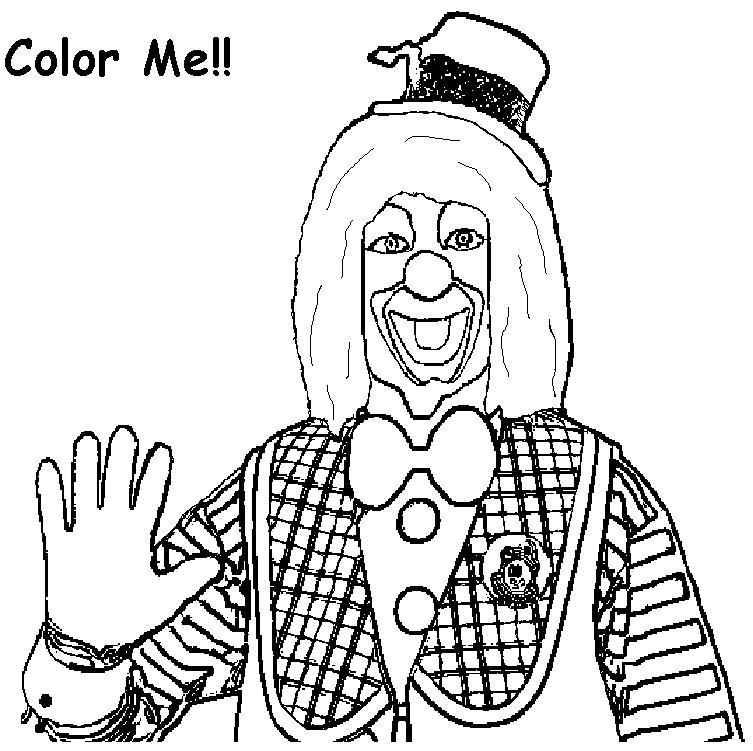 Color BB the Magical Clown
